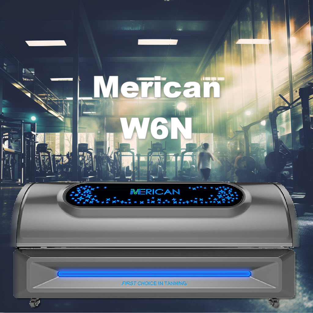 Горизонтальный солярий Merican W6N